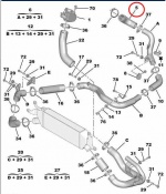 SP 0382KH - Intercooler Hose